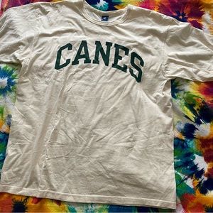 Vintage Champion Miami Hurricane tshirt mens size large
made in USA